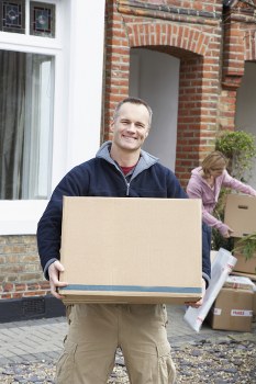 Removal van service for home moves in West Heath