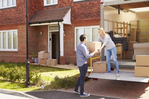Local man with van service in West Heath supporting a small house move