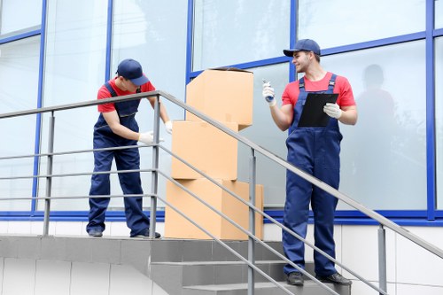 Professional packing service for a home move in West Heath