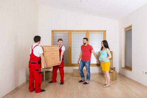 West Heath property access considerations for a removals service