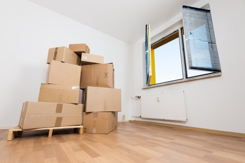 West Heath residential street suitable for moving van access