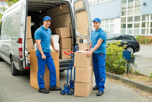 Small business removals van service in West Heath